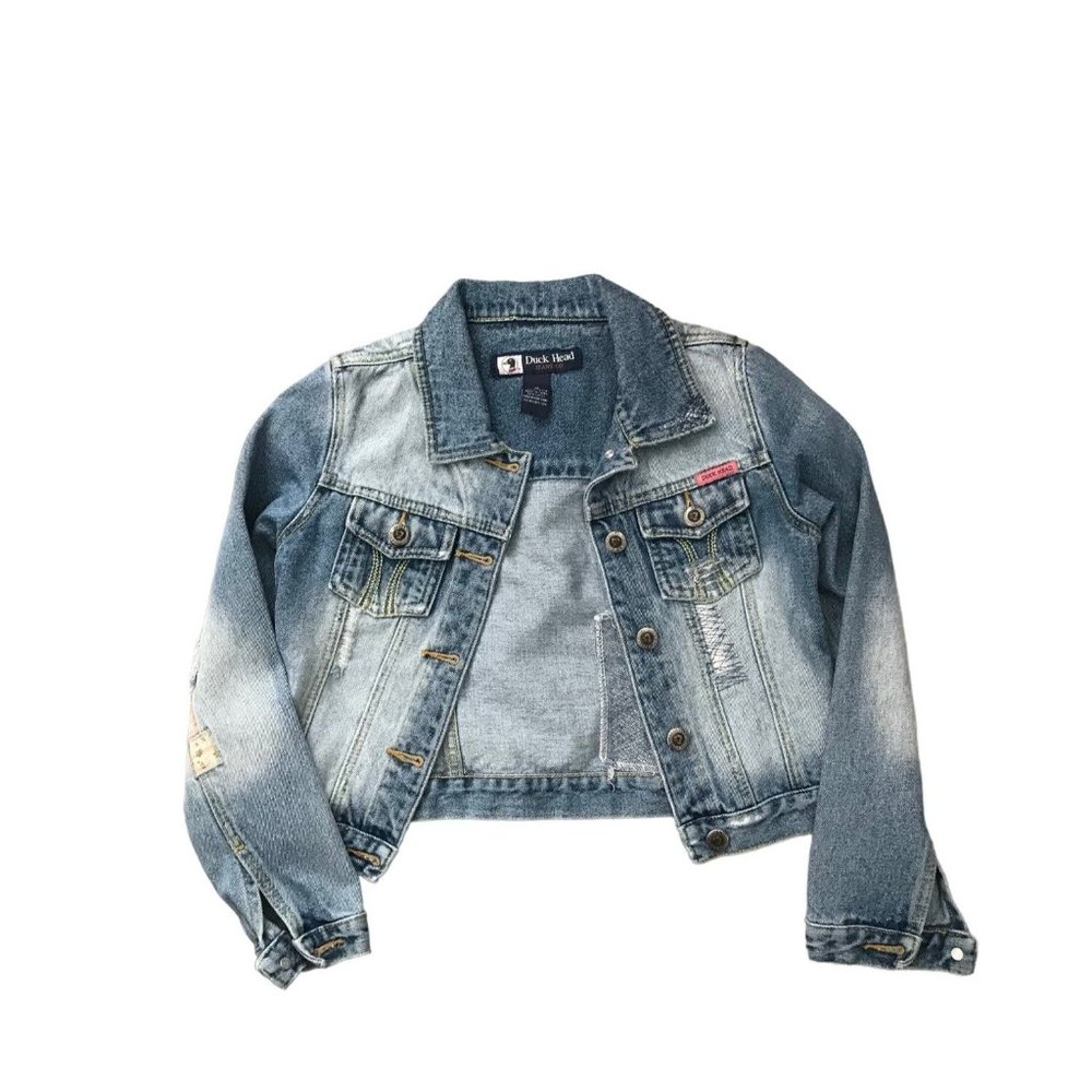 Vintage Duck Head Denim Jacket Girls Size M